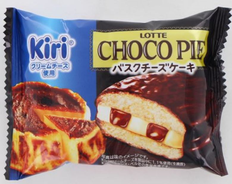 ロッテ　チョコパイバスクチーズケーキ